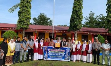 Jasa Raharja Sumbar Edukasi Siswa SMAN 1 VII Koto Sungai Sariak, Kenalkan Kesamsatan dan Aplikasi JR Safety Road